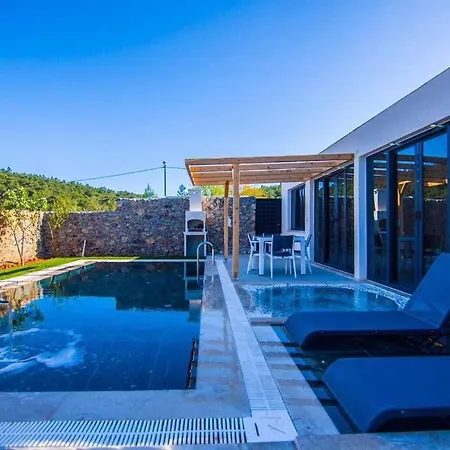 Havuzu Korunakli Balayi Villasi Villa